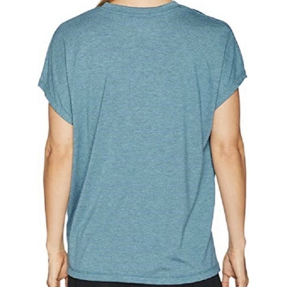 Under Armour Women's Essentials T-Shirt Tourmaline Teal /Tonal XL Cap Sleeve - Picture 2 of 8